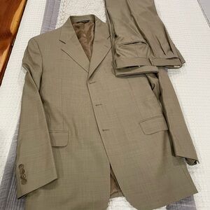 Nordstrom Tan Suit Elegant Business Attire